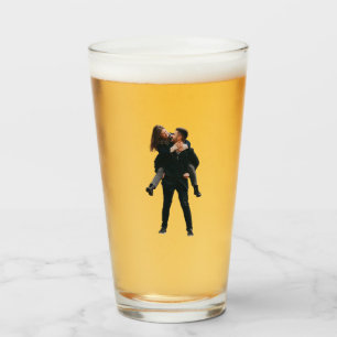 Engraved Photo Whiskey/Wine Glass Etched Picture