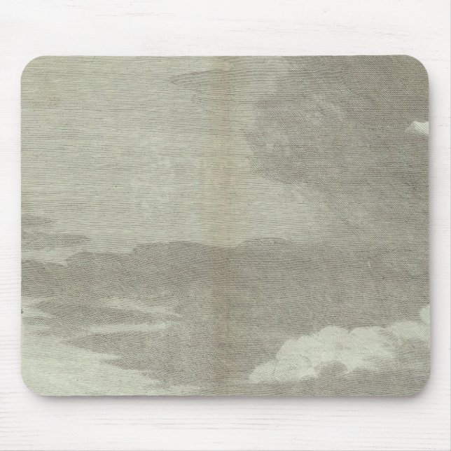 Engraved View of Saint Petersburg 5 Mouse Mat (Front)