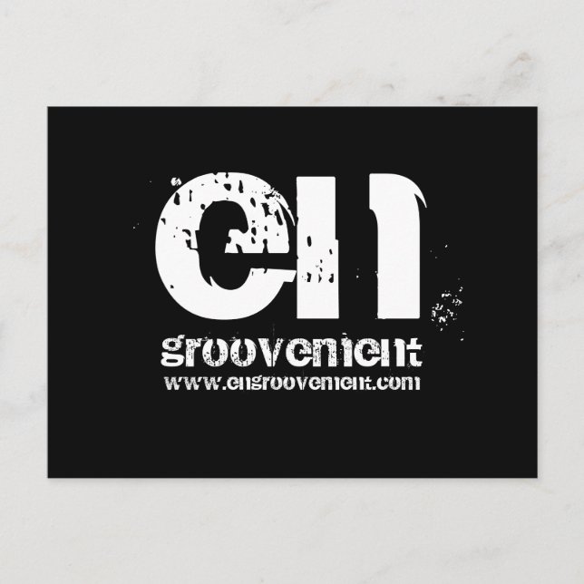 engroovement post card (Front)