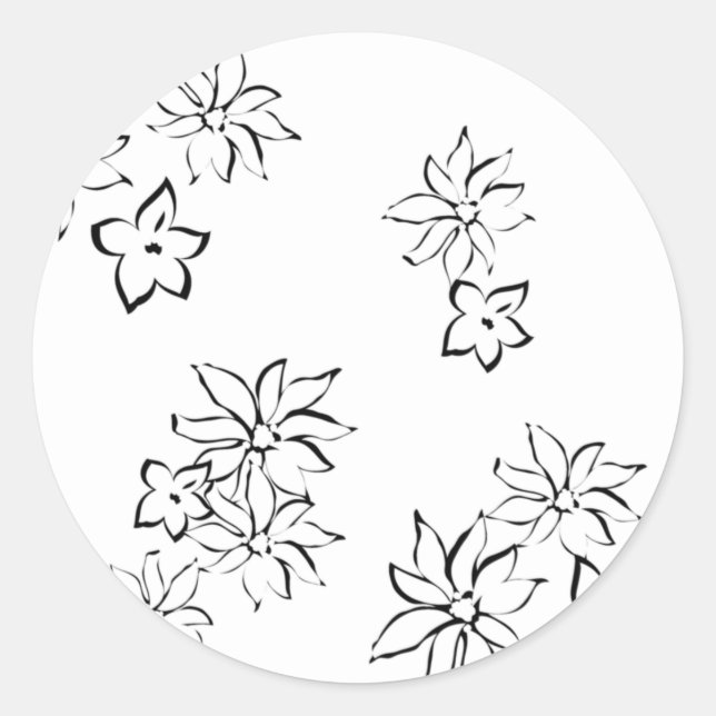 Enhance Your Brand with Classic Round Stickers (Front)