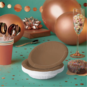 Enhance Your Design with a Brown Background Paper Plate