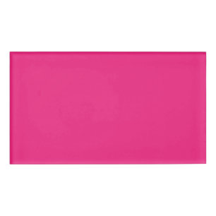 Enhance Your Design with Pink Background Name Tag