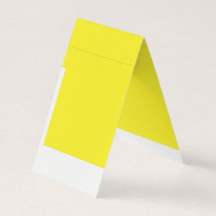 Enhance Your Design with Yellow Background Business Card