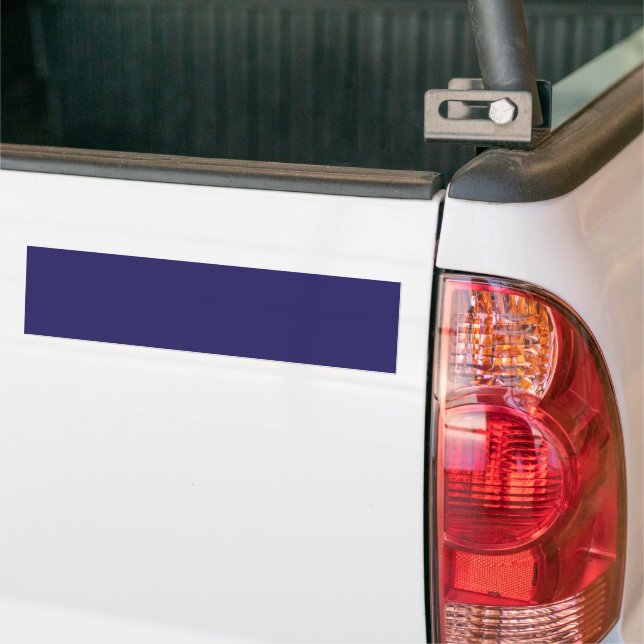 Enhance Your Home Decor with a Stylish Blue  Bumper Sticker (On Truck)