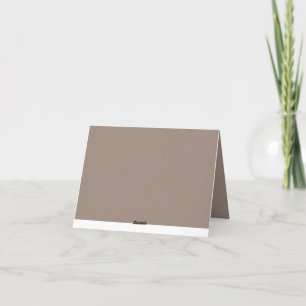 Enhance Your Living Room Style with a Brown Thank You Card