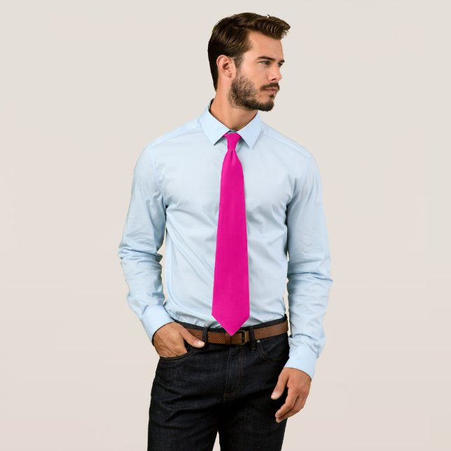 Enhance Your Space with a Pink Background Tie (In Situ)