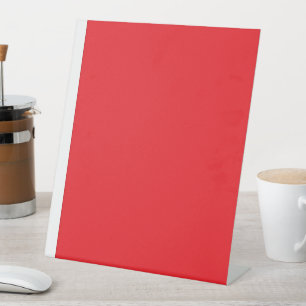 Enhance Your Website Banner with Red Background  Pedestal Sign