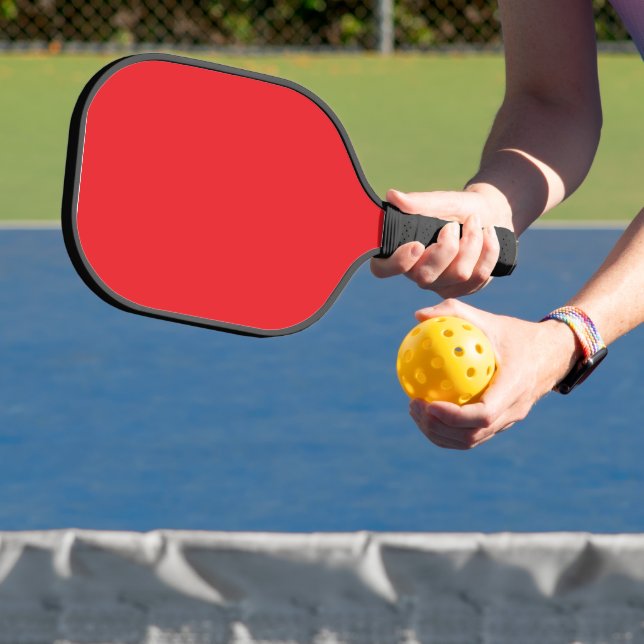 Enhance Your Website Banner with Red Background  Pickleball Paddle (Insitu)