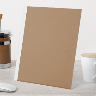 Enhance Your Website Design with a Stunning Brown Pedestal Sign