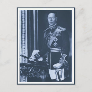 (enhanced) King George VI of the United Kingdom Postcard