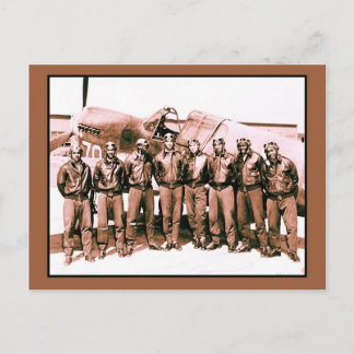 (enhanced) The Tuskegee Airmen Postcard