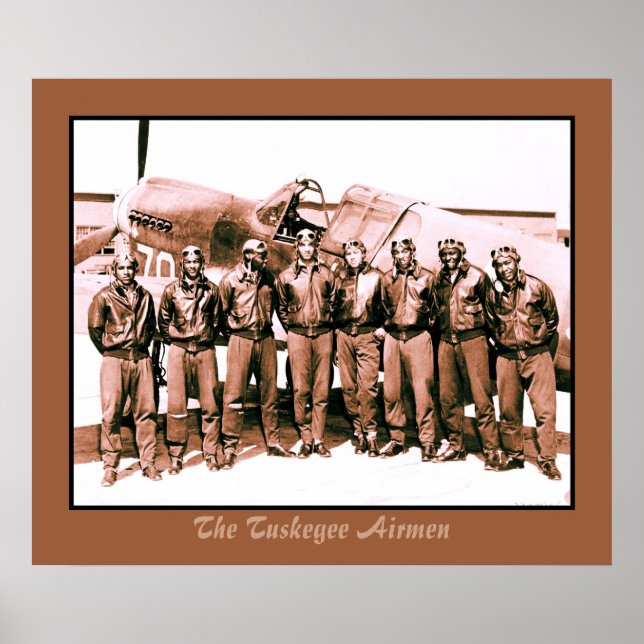 (enhanced) The Tuskegee Airmen Poster (Front)