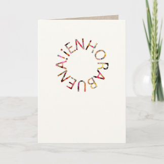 Enhorabuena (Congratulations) Greeting Card