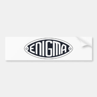 Enigma Bumper Sticker