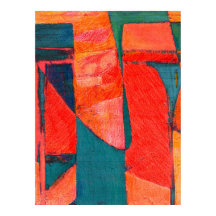 Enigma Colourful Abstract Art Poster