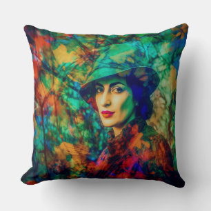 Enigma in Autumn Cushion