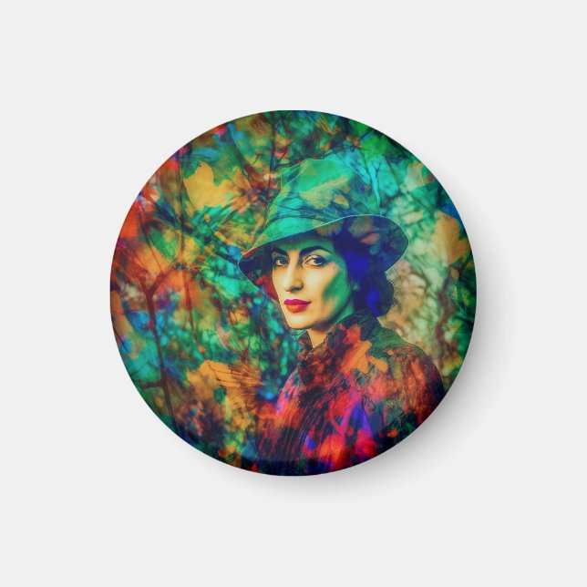 Enigma in Autumn  Magnet (Front)