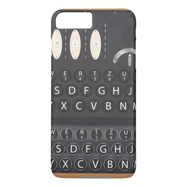 Enigma Machine Case-Mate iPhone Case (Back)