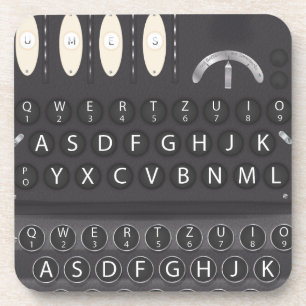 Enigma Machine Coaster