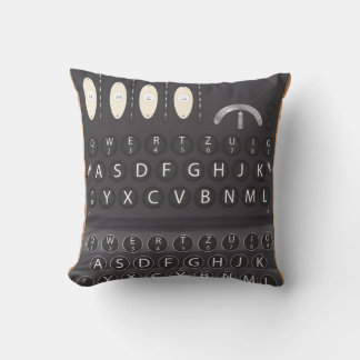 Enigma Machine Cushion
