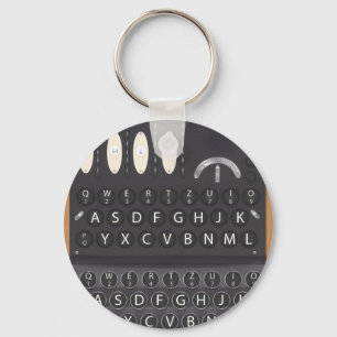 Enigma Machine Key Ring