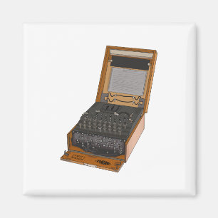 Enigma Machine Magnet