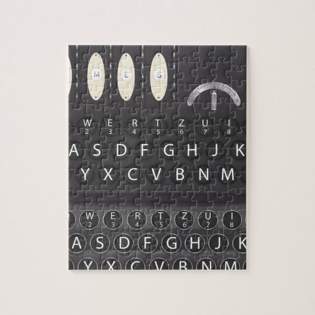 Enigma Machine technology Jigsaw Puzzle (Vertical)