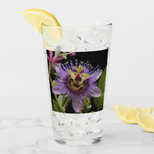 Enigmatic Beauty: the Purple Passion Flower Glass