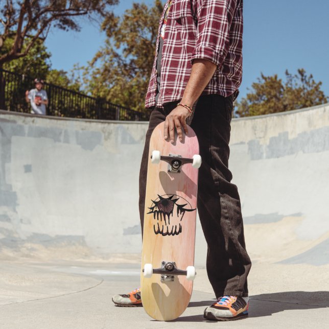 Enigmatic Entwined Eye Skateboard (Outdoor 2)