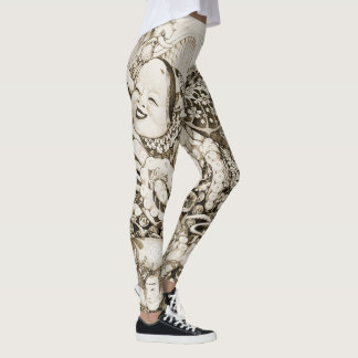 enigmatic octopus@miyairi leggings