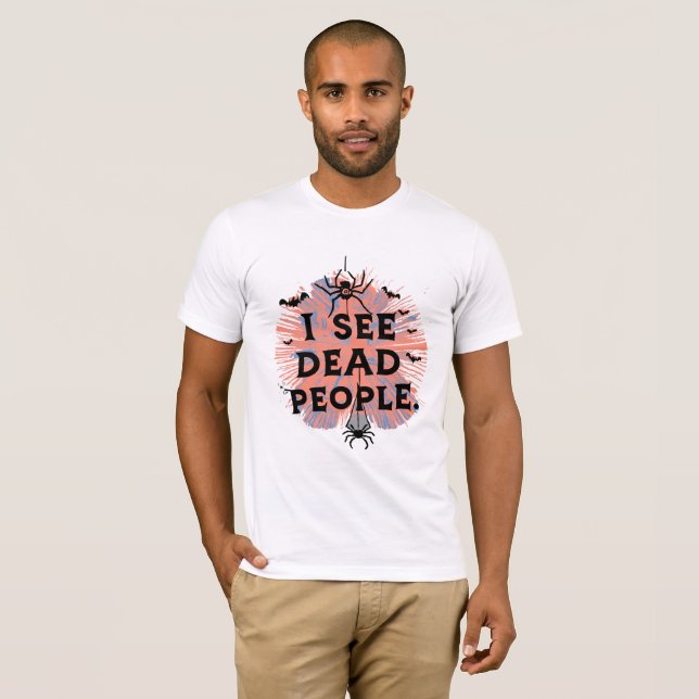 Enigmatic Text Design T-Shirt (Front Full)