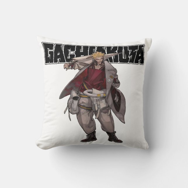 Enjin Gachiakuta Throw Pillow (Front)