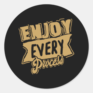 ENJOY  51 CLASSIC ROUND STICKER