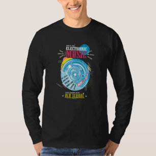Enjoy Cool Old School Music With Retro Vinyl Recor T-Shirt