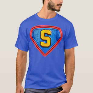 Enjoy Cool S Alphabet Cute Initial Monogram Letter T-Shirt