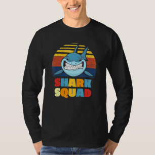 Enjoy Cool Wild Shark Squad Novelty Graphic Cool D T-Shirt