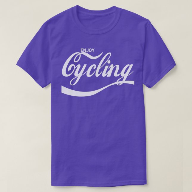 Enjoy Cycling T-Shirt (Design Front)