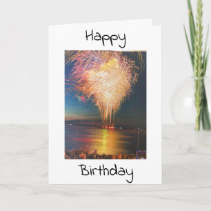 ENJOY DAY & LIGHT UP THE NIGHT IT'S YOUR BIRTHDAY! CARD