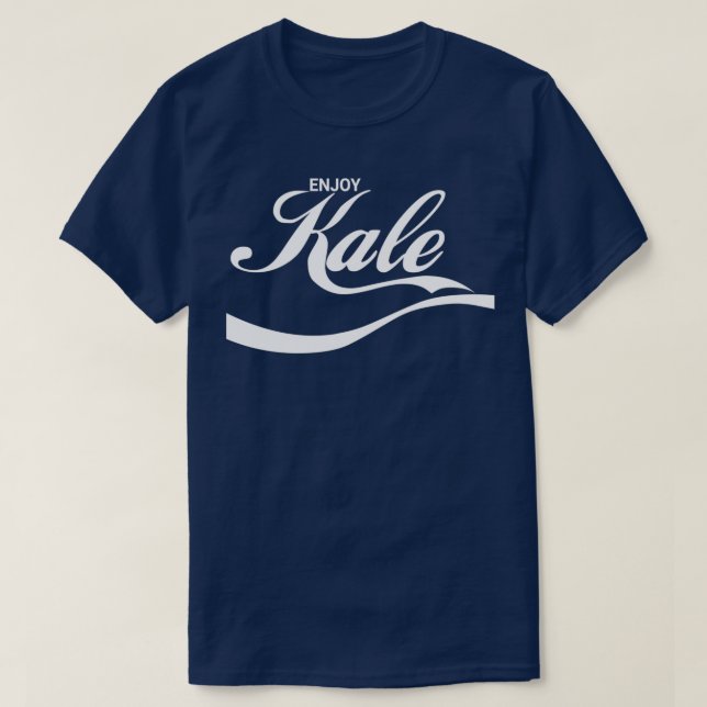 Enjoy Kale Essential  T-Shirt (Design Front)