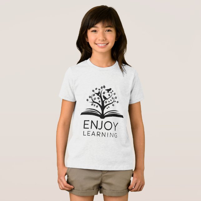 ENJOY LEARNING Tri-Blend SHIRT (Front Full)