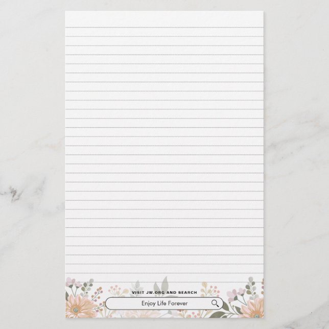 Enjoy Life Forever | JW Stationery (Front)