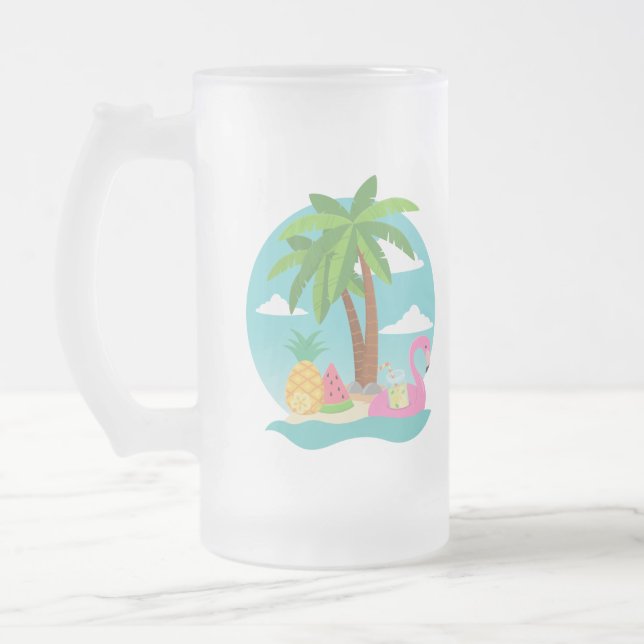 Enjoy Life Frosted mug (Left)