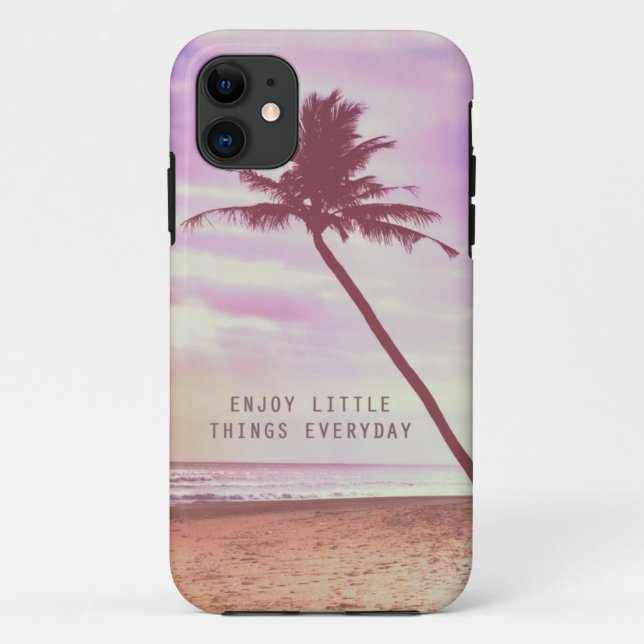 Enjoy little things everyday Case-Mate iPhone case (Back)