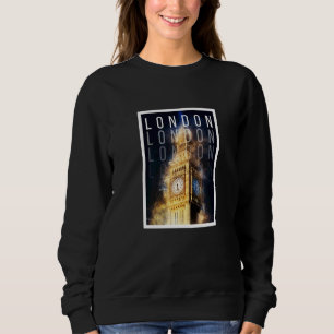 Enjoy London I Love London Cool London Big Ben Sweatshirt