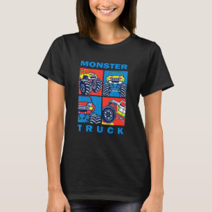 Enjoy Monsters Off Road Cars Novelty Graphic Cool  T-Shirt