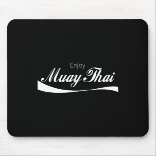 Enjoy Muay Thai Kickboxing Martial Arts Fighting F Mouse Mat