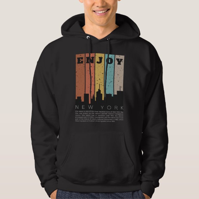 Enjoy New York Hoodie (Front)
