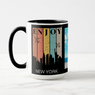 ENJOY NEWYORK, buildings,   Travelling   Photo Mug
