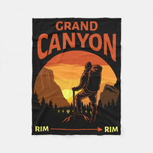 Enjoy Outdoors Grand Canyon National Park Rim-to-r Fleece Blanket
