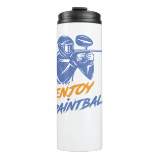 Enjoy Paintball Colour Balls Paintball Marker Gift Thermal Tumbler